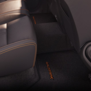 Predpražniki, zadnji del iz premium velurja, črne barve